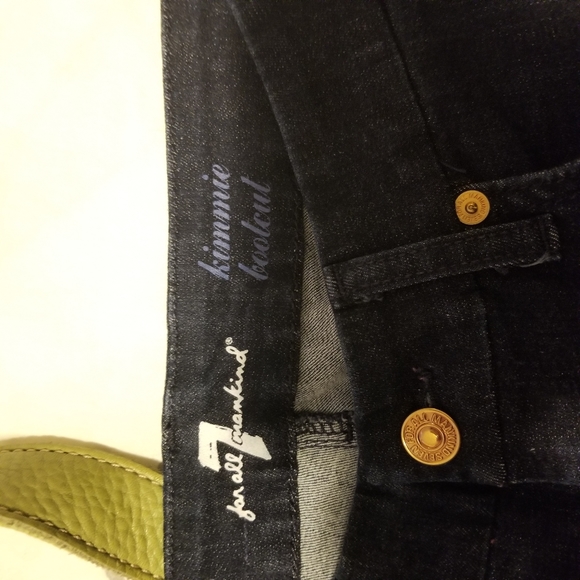 Seven for all Mankind Denim Slim Illusion Kimmie Bootcut Jeans 28 - Picture 8 of 14